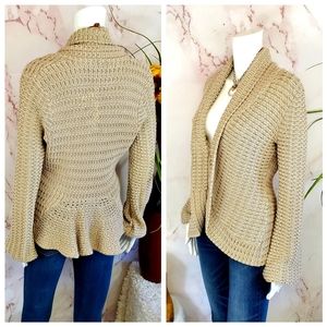 INC International Concepts beautiful shimmer cardi